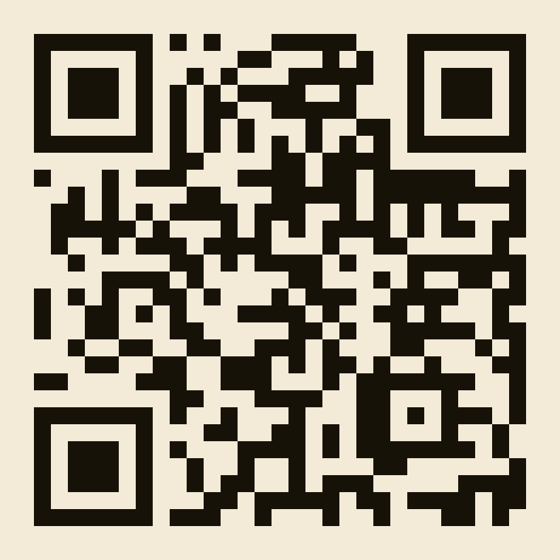Código QR real que abre la carta digital de muestra de Casa Ejemplo